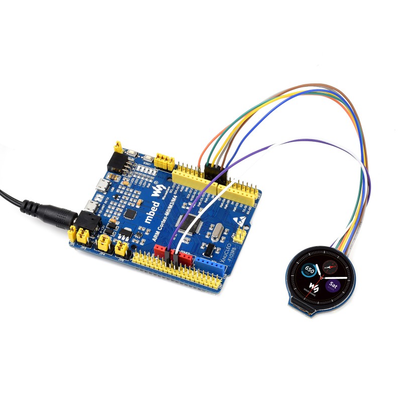 Diy Wearable Electronics - Okrągły moduł TFT LCD 1.28 cala,