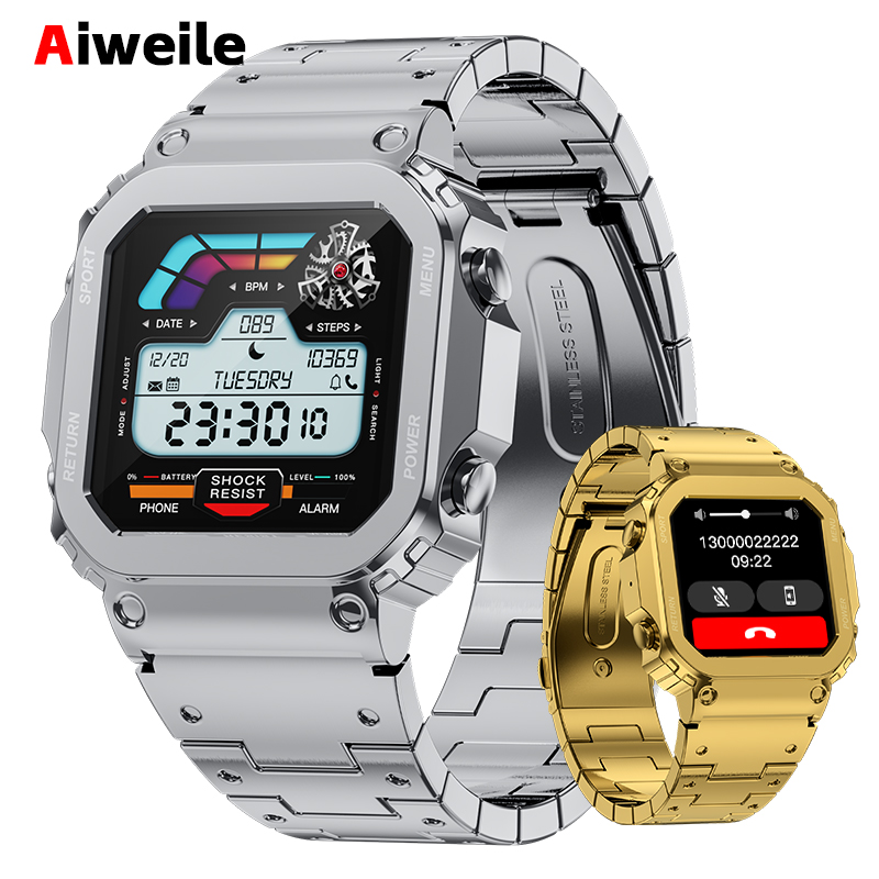 Diy Wearable Electronics - Wysokiej klasy męski smartwatch męski 2024,