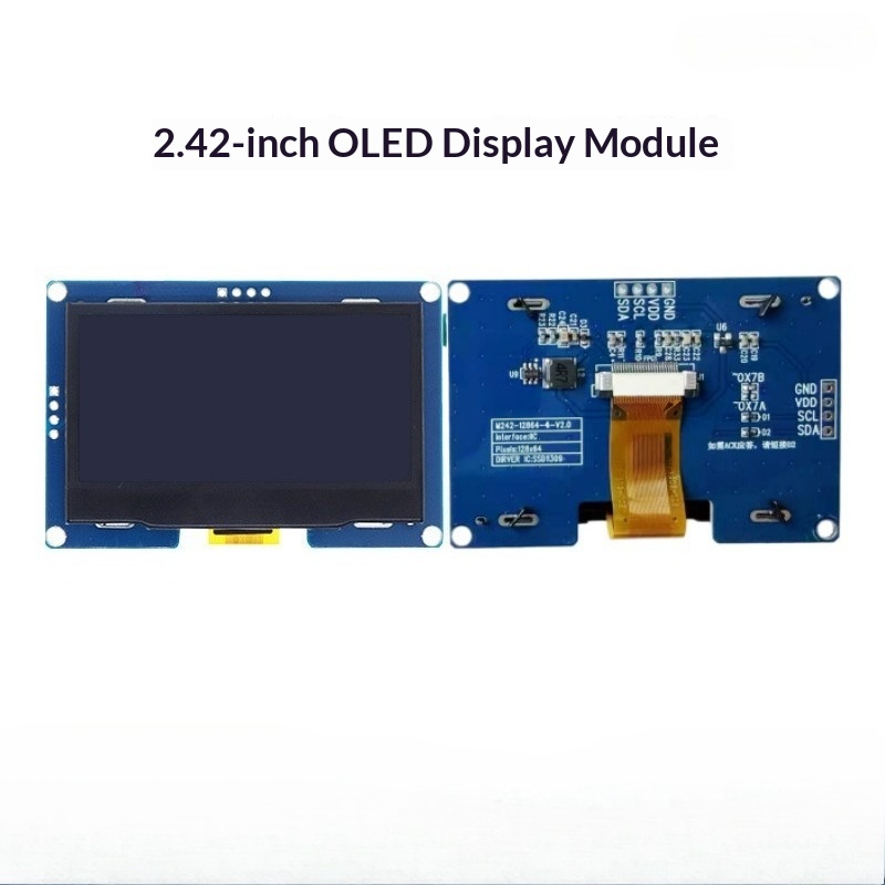 Oled Display Module - Ekran OLED LCD o przekątnej 2,42