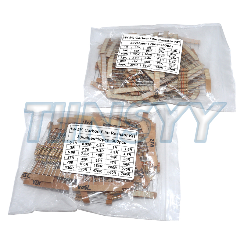 Diy Electronics Com - Zestaw rezystorów 300 szt. 1W 5%