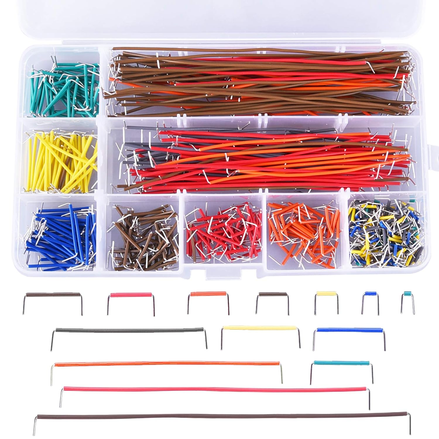 Breadboard Jumper Wire - 560-częściowy zestaw przewodów połączeniowych 14 długości