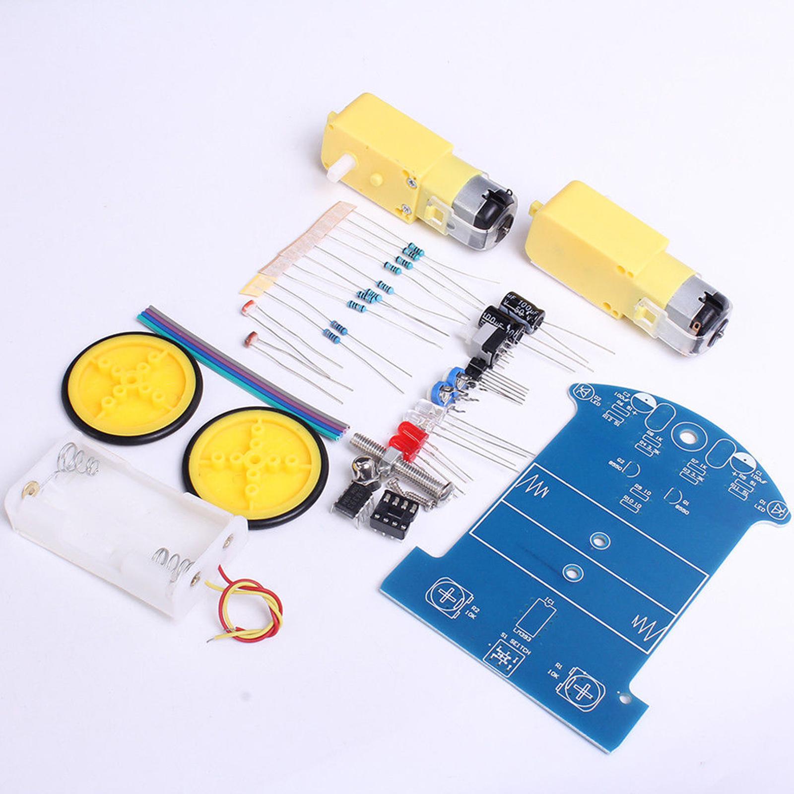 Diy Electronics For Beginners - Inteligentny Zestaw Samochodu Robotycznego DIY, Wytrzymały,