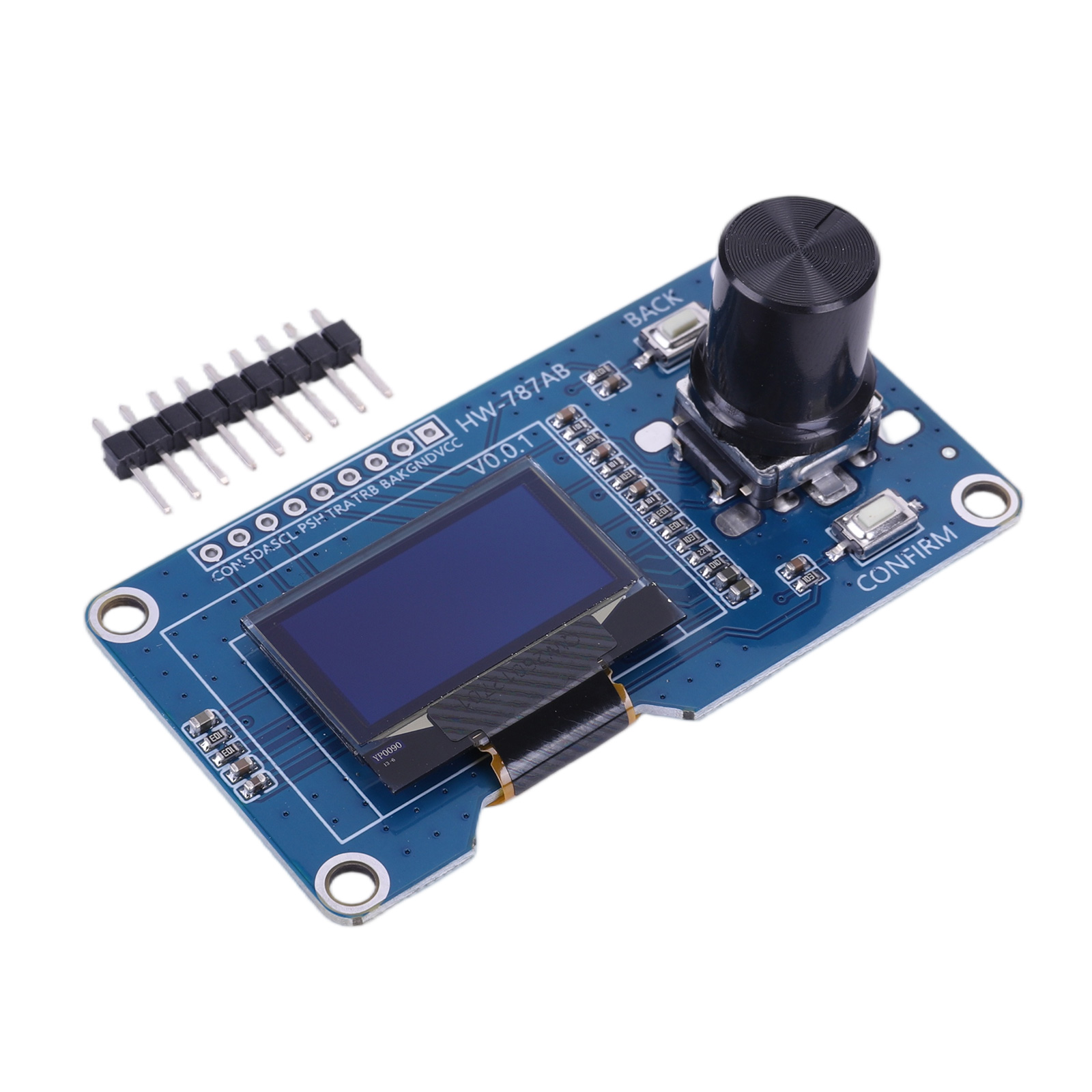 Oled Display Module - Ekran OLED I2C z obrotową pokrętłą