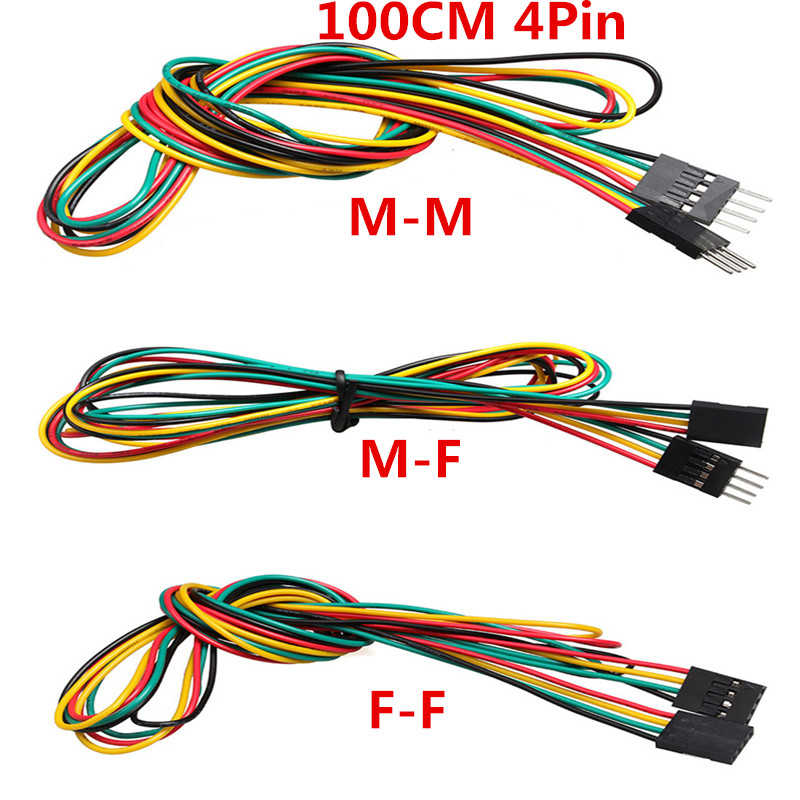 10 sztuk/partia 4pin 100 cm M- – Breadboard Jumper Wire recenzja i cena
