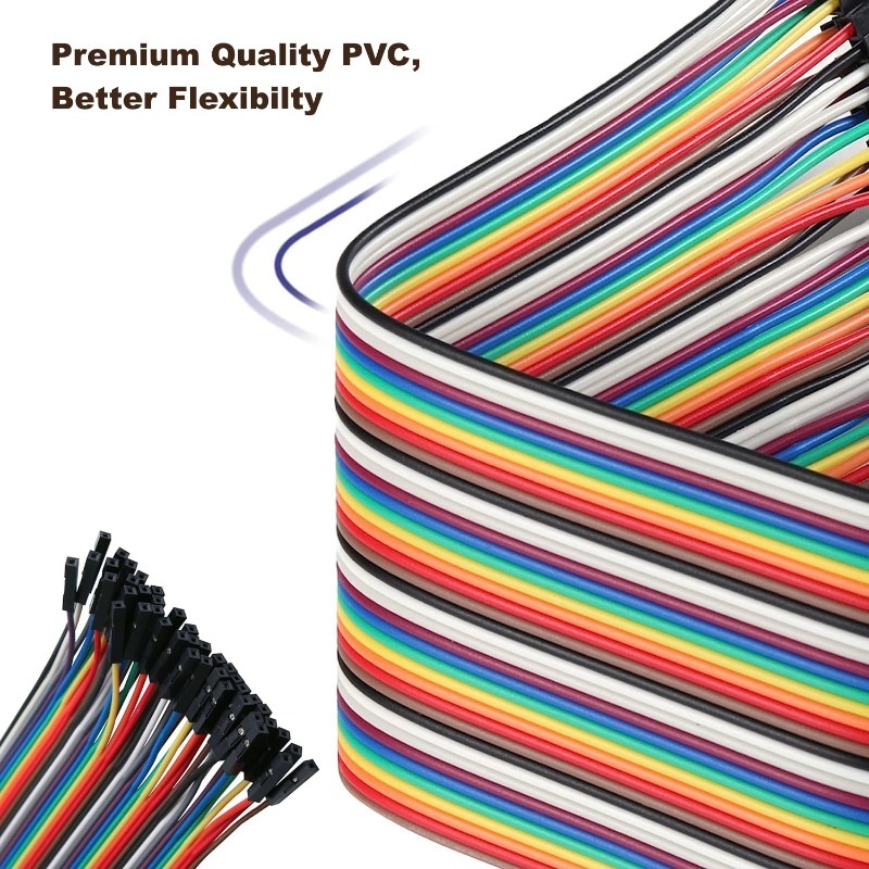Zestaw przewodów typu ribbon D – Breadboard Jumper Wire recenzja i cena
