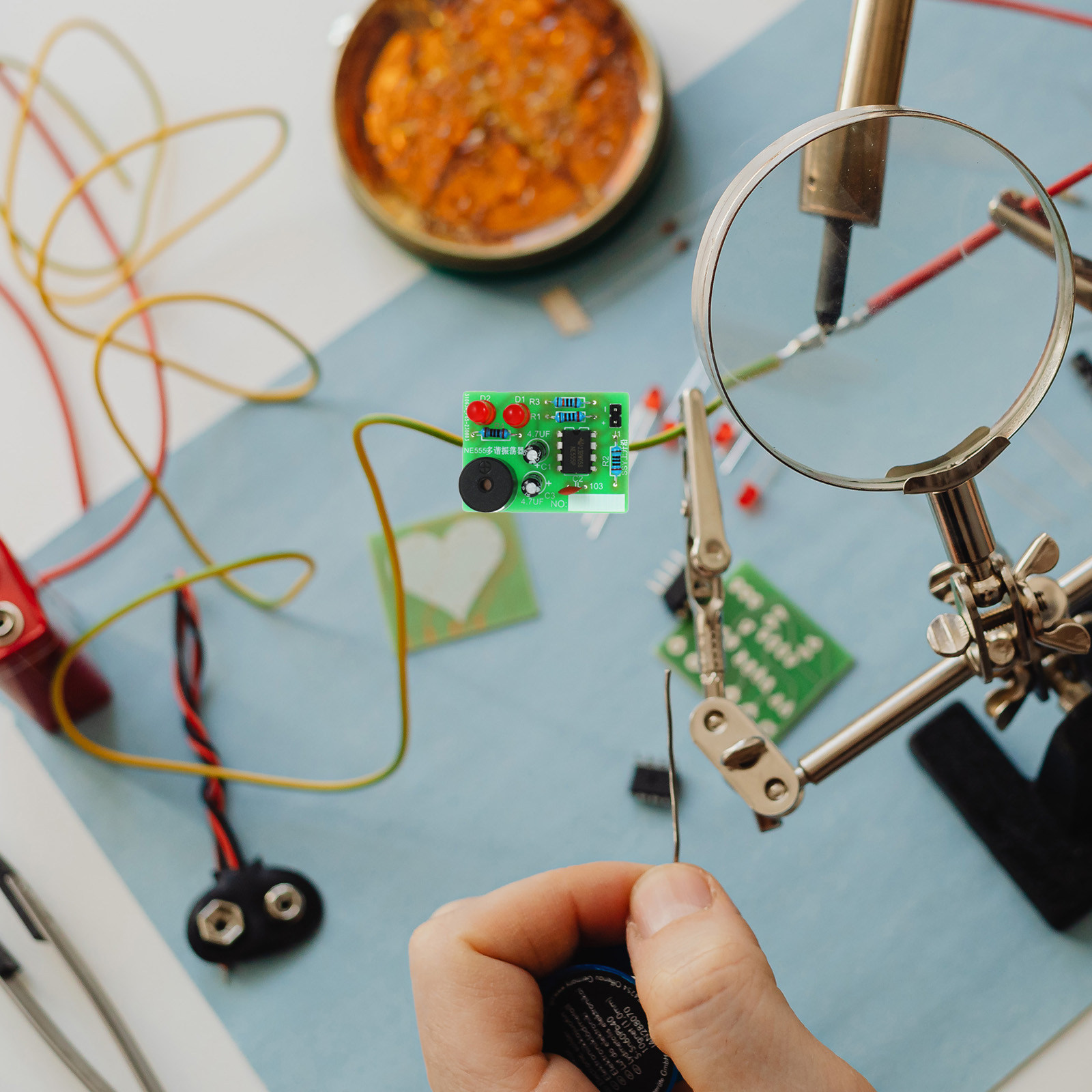 5-częściowy zestaw do nauki lu – Diy Electronics For Beginners recenzja i cena