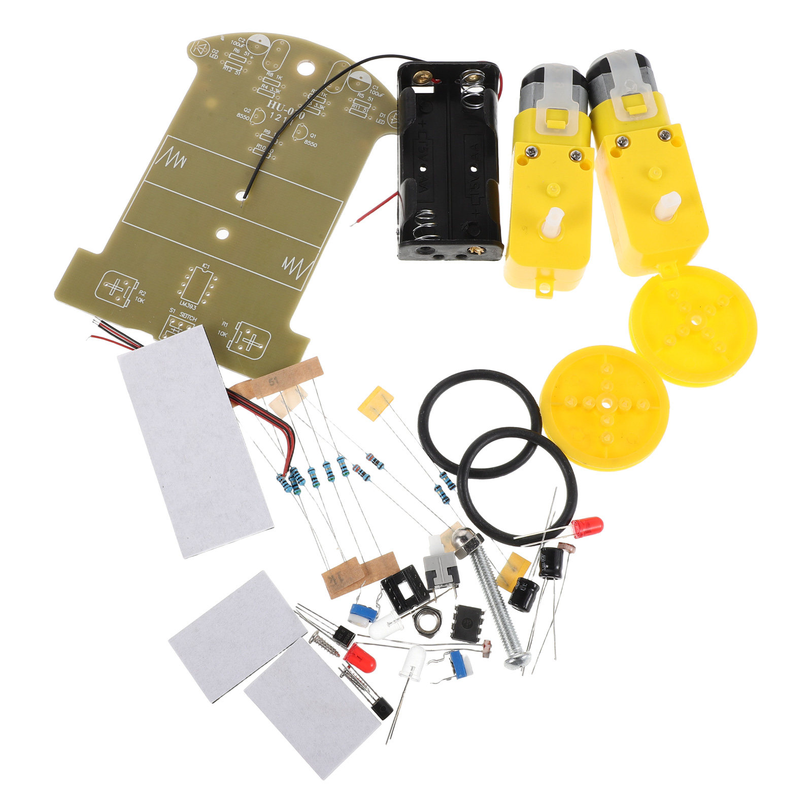 Zestaw robota śledzącego linię – Diy Electronics For Beginners recenzja i cena