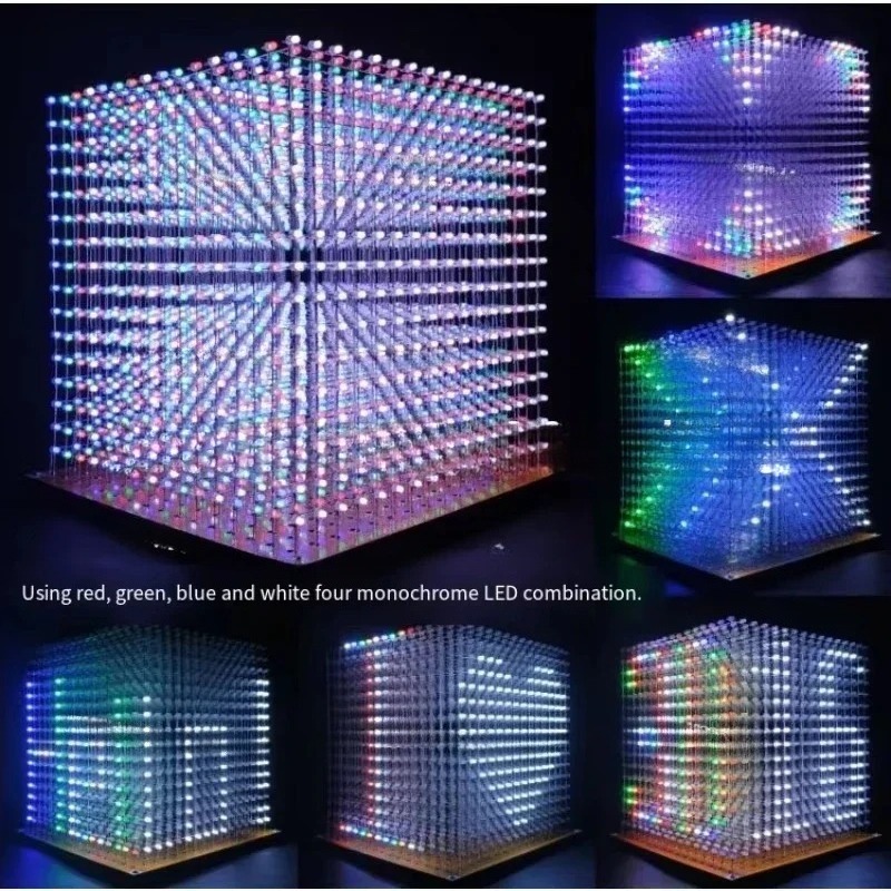 3 Zestaw D16mini Light Cube 16 – Diy Electronic recenzja i cena