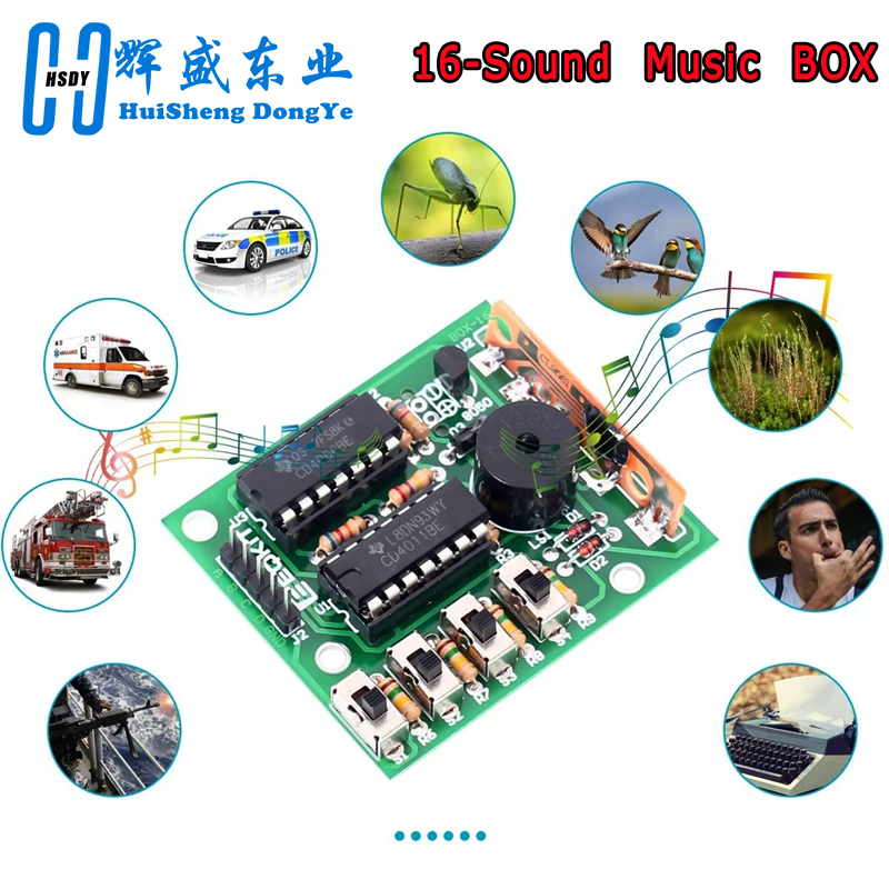 16 Music Sound Box BOX-16 Boar – Diy Audio Electronics Kit recenzja i cena