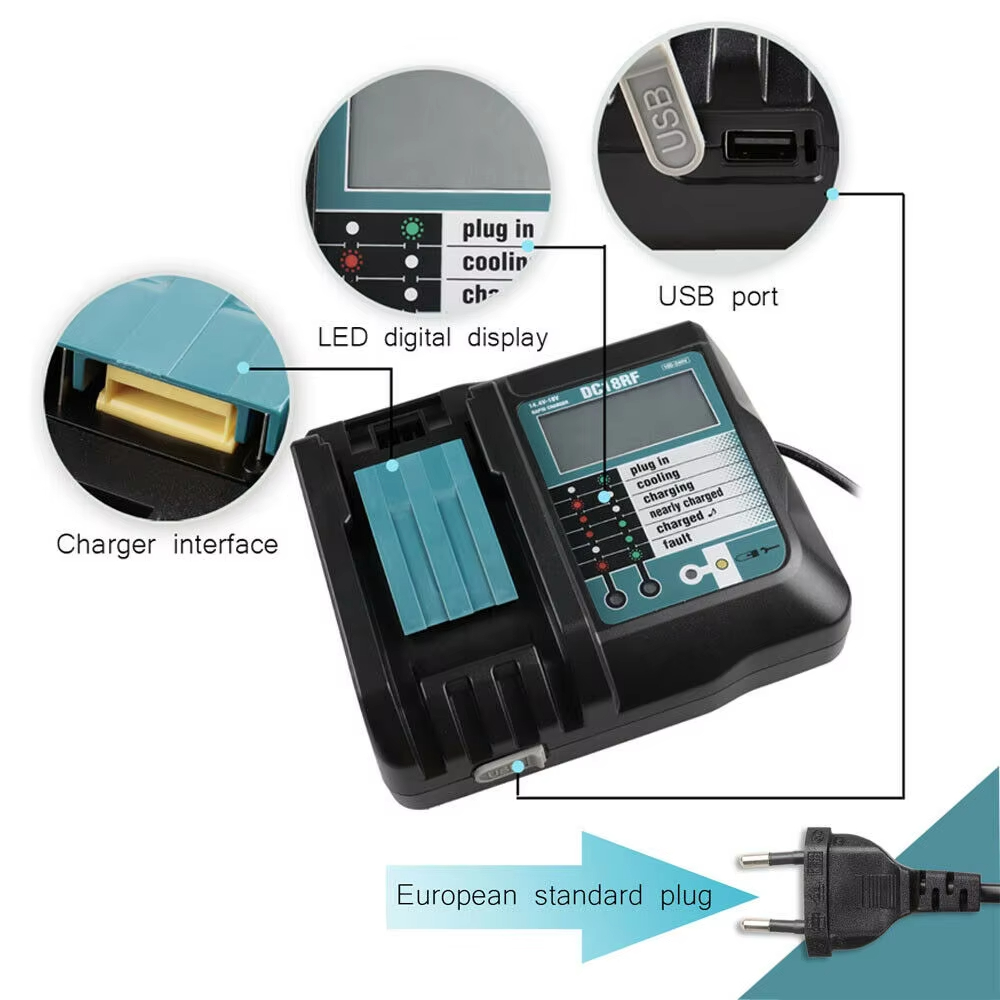 Ładowarka DC18RF Li-ion Super  – Makita Drill Hp1640 recenzja i cena