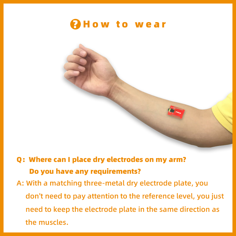 Biosensor EMG biometrika elekt – Diy Wearable Electronics recenzja i cena