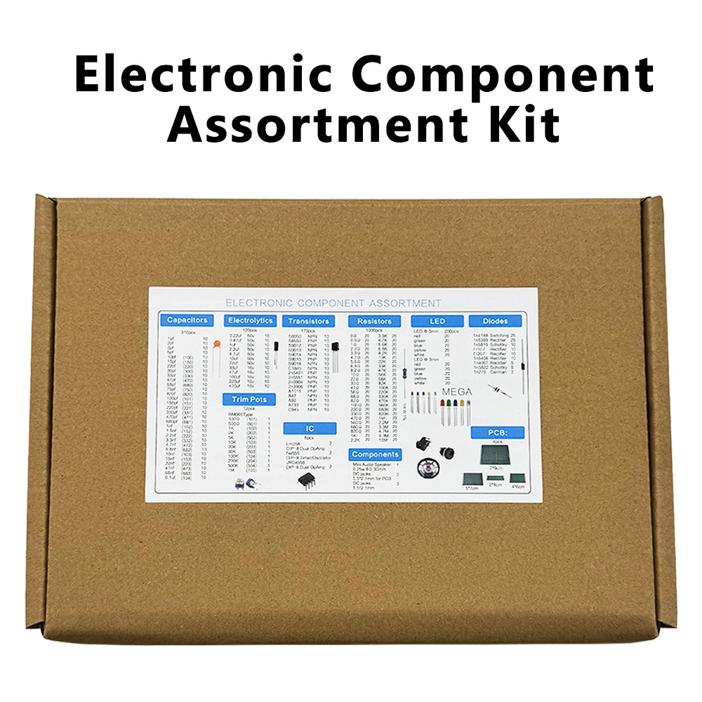 Zestaw 1900 elementów elektron – Diy Electronics Com recenzja i cena