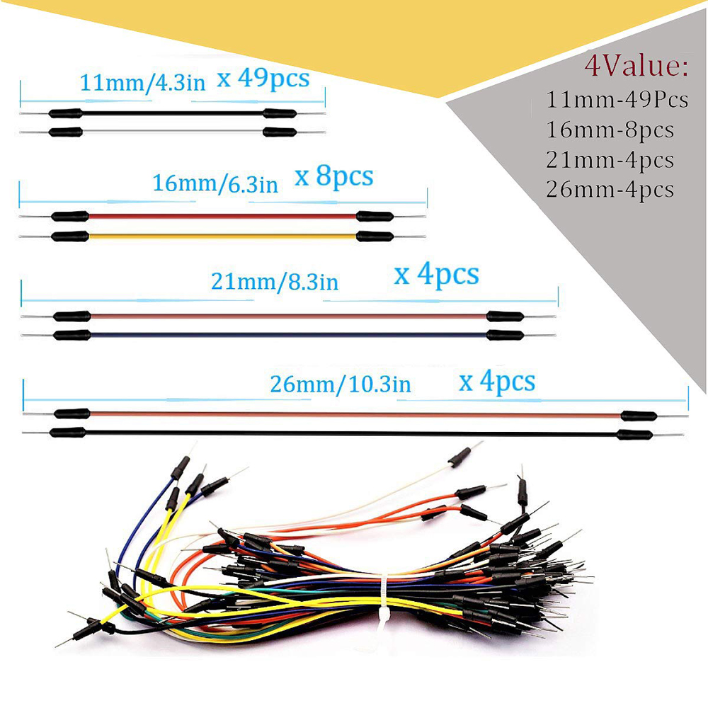Zestaw przewodów połączeniowyc – Breadboard Jumper Wire recenzja i cena