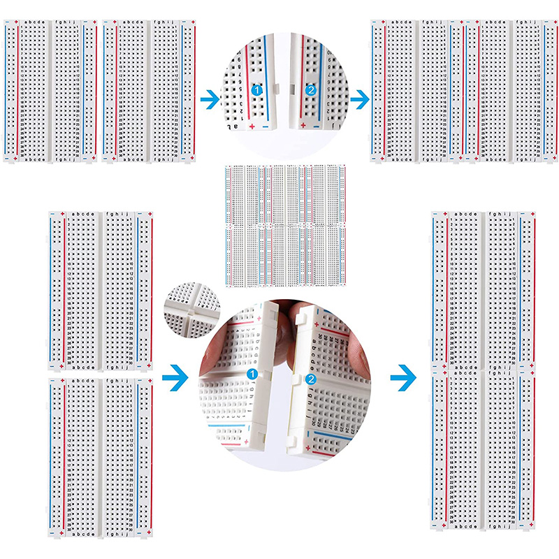 Płytka stykowa MB-102 MB102 40 – Breadboard Jumper Wire recenzja i cena
