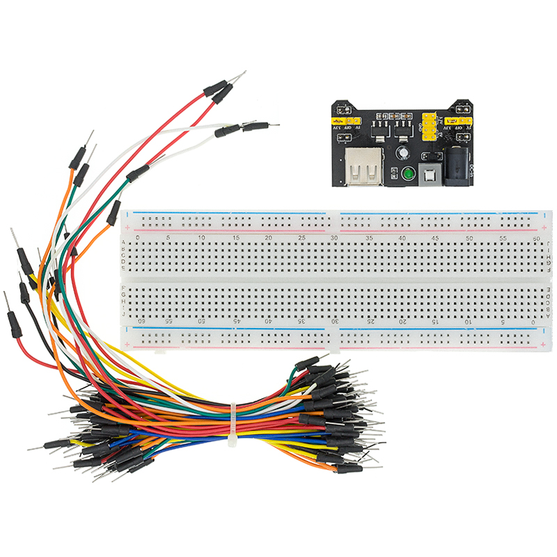 3.3V/5V MB102 płyta chlebowa + – Breadboard Jumper Wire recenzja i cena